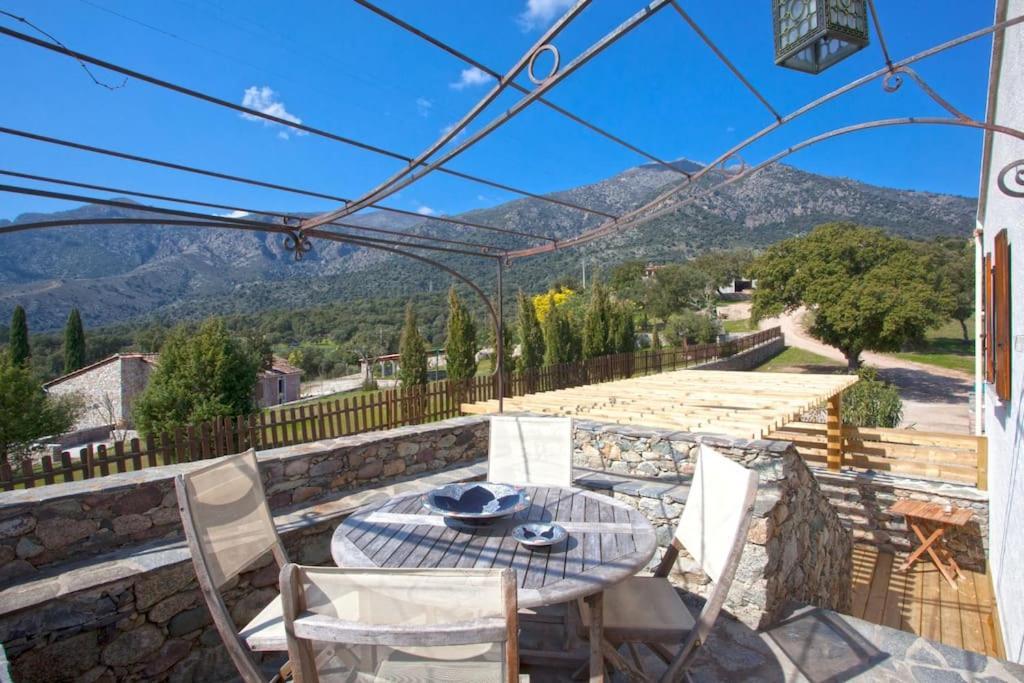 Le Capu Biancu-Location Avec Vue Proche Des Gorges De L Asco Entre Mer Et Montagne Moltifao Kültér fotó