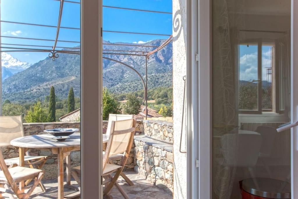 Le Capu Biancu-Location Avec Vue Proche Des Gorges De L Asco Entre Mer Et Montagne Moltifao Kültér fotó